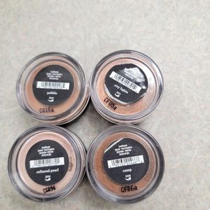 Set of 4 bareMinerals loose eyeshadows.